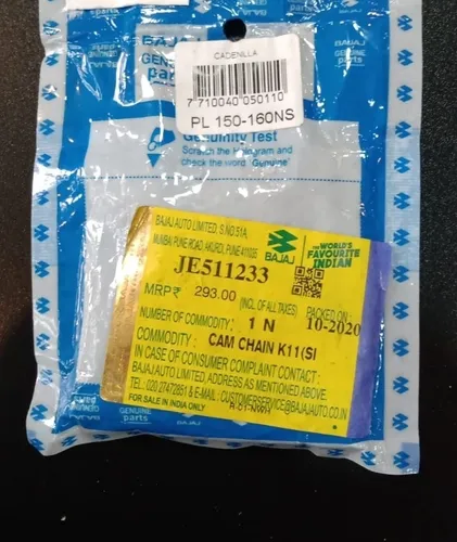 Cadenilla Pulsar 150 - 160ns Original Bajaj