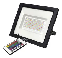 Comprar Reflector Led Rgb Multicolor 50w Exterior  Control Remoto