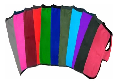 Kit X3 Buzo Abrigo Capa Polar Poncho Para Mascotas Talle 11 Surtidos