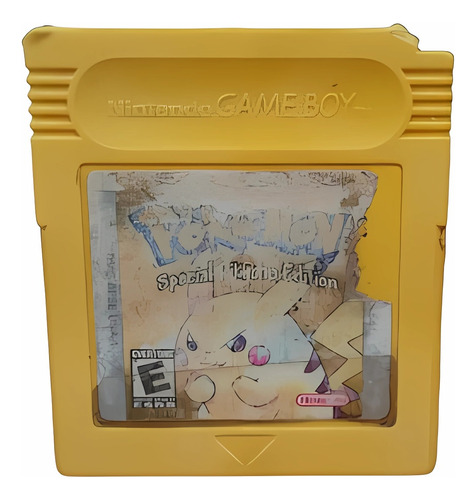 Juego Pokémon Yellow Para Gbc