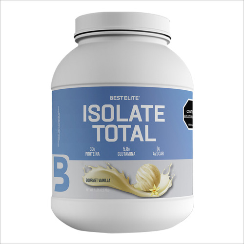 Proteina Isolate Total 5 Libras De Best Elite 5lb 5 Lb Gourmet Vainilla Iso 100 % 