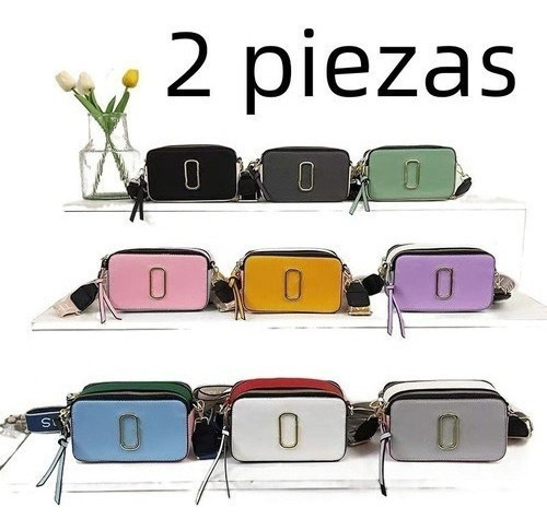 2 Piezas Bolso Marc Jacobs Snapshot Nueva Temporada