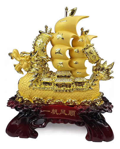 Xiyuan Estatua De Barco De Vela Feng Shui Decoracion De Riqu