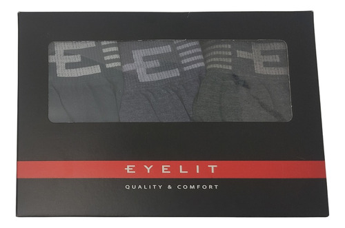 Pack X 3 Boxer Hombre De Algodón Eyelit Art. 0514