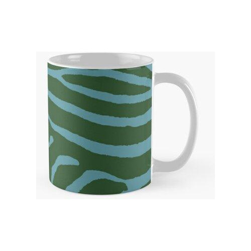 Taza Zebra Wild Animal Print 255 Calidad Premium