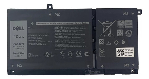 Bateria de notebook Dell JK6y6 3370mAh