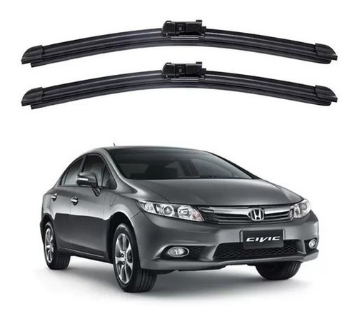 Par Palheta Limpador Dianteira New Civic 12 13 14 15 16 