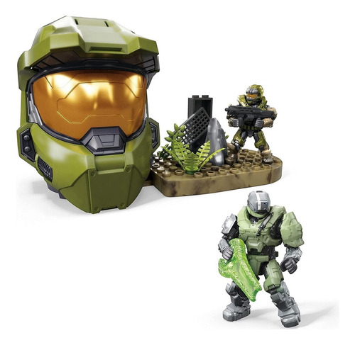 Casco Last Survivor Spartan Halo Mega Construx, número de piezas: 57