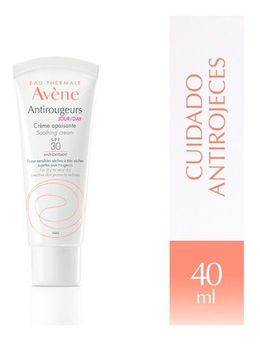 Crema Dia Avene Antirrojeces Hidratante Protectora Spf20 30m