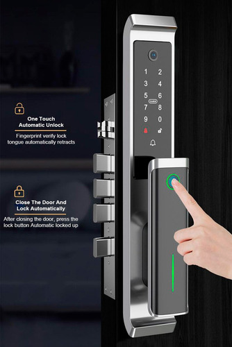 Cerradura Genérica Negro Smart Ttlock Bluetooth Negro