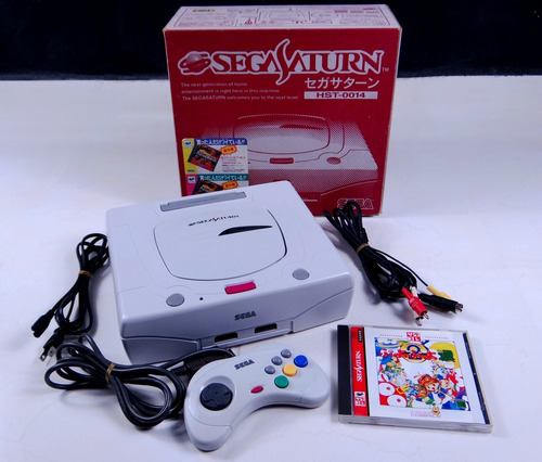 Consola Sega Saturn En Caja ( Sin Manual )