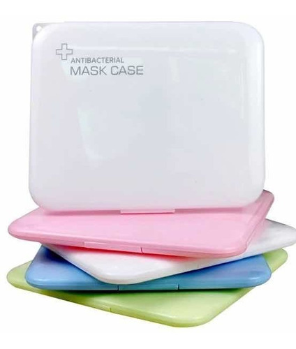 Porta Cubrebocas Antibacterial Mask Case Con Kn95 Incluido