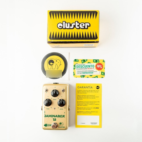 Imagen 2 de 5 de Cluster Jaminabox-18 | Pedal De Overdrive Analógico
