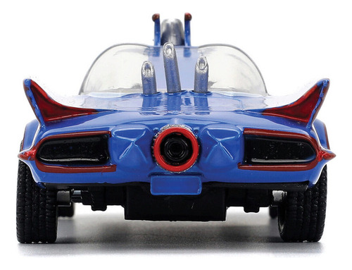 Batman Batimovil 1966 Clasico Adam West Jada 1:32 Azul Azul