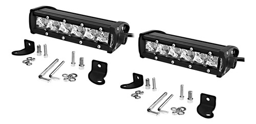 Pefetown 2pcs 8 Pulgadas 30 W Led Conducción Luz De 6000lm 8