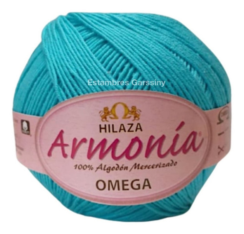 Hilaza Armonía 100% Algodón Colores A Escoger Color Turquesa