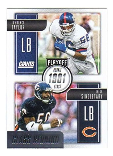 2016 Panini Playoff Class Reunion 5 Lawrence Singletary Chic