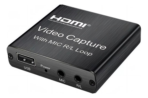 Capturadora De Video Hdmi Streaming De Completo 1080p Hd 4k