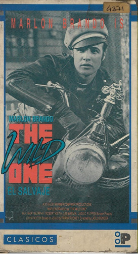 The Wild One El Salvaje Vhs Marlon Brando Lee Marvin