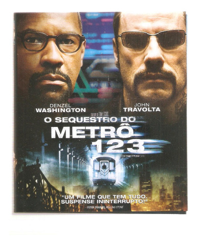 Blu-ray O Sequestro Do Metrô 123