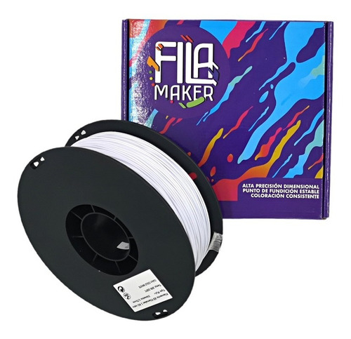 Imagen 1 de 1 de Filamento Flexible Tpu Filamaker Impresora 3d 1kg Colores