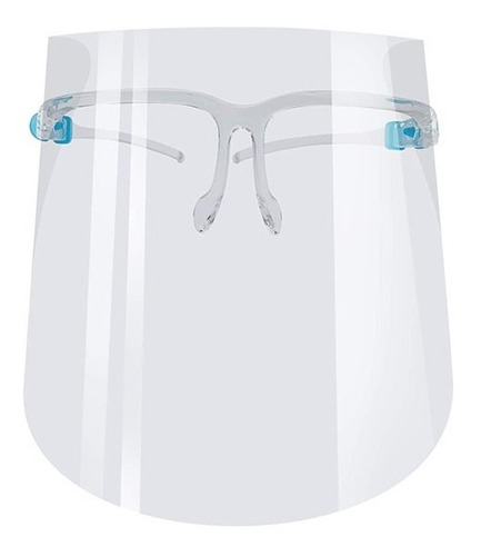 Bidameun Careta Protectora Con Lentes Caja 10 Piezas.