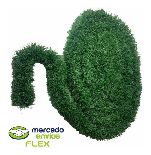 Imagem 3 de 4 de Fougeron Festão Flexível Verde 5 Metros X 10 Cm Ffq 10