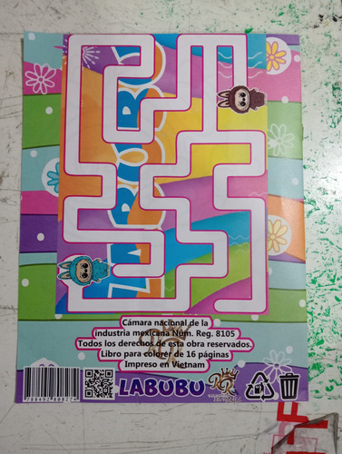 Monster Elfos Labubu Chabubu Paq 20 Libros Iluminar Colorear