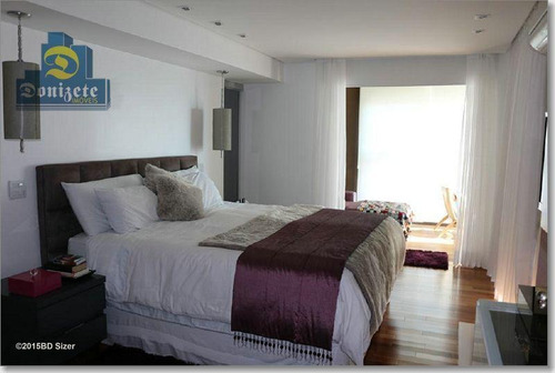 Cobertura Com 3 Dormitórios À Venda, 322 M² Por R$ 2.650.000,10 - Campestre - Santo André/sp - Co0605