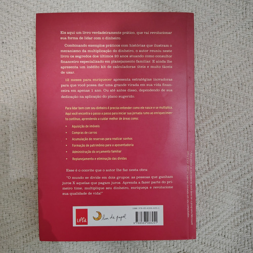 12 Meos Produção Edises Para Enriquecer: O Plano Da Virada, De Silvestre, Marcos. Editoria Lua De Papel, Capa Mole Em Português (Usado)