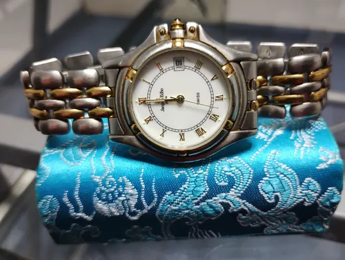 Jacques edho 18k deals gold plated watch