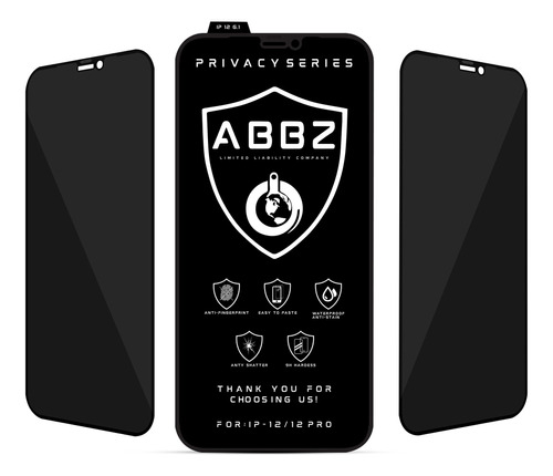 Abbz - [serie De Privacidad] iPhone 12/12 Pro [6.1 Pulgadas]