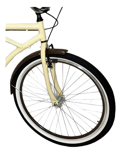 Bicicleta Aro 26 Vintage Retro Beach Caiçara Com Pneu Faixa
