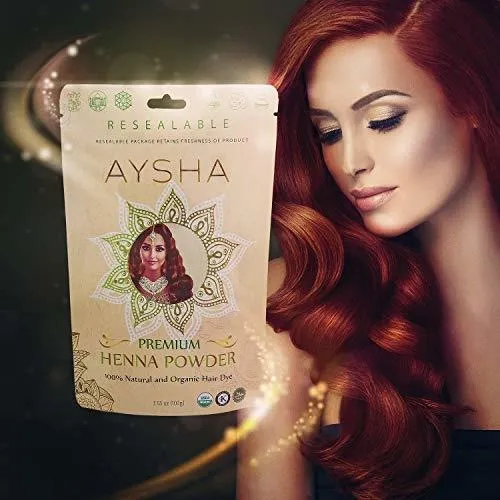 Henna Para Cabello - 100% Pure Natural & Organic Premium Hen
