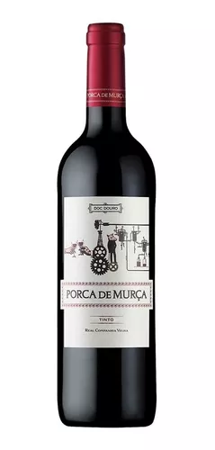 Imagem 1 de 5 de Vinho Português Tinto Seco Porca De Murça 750ml