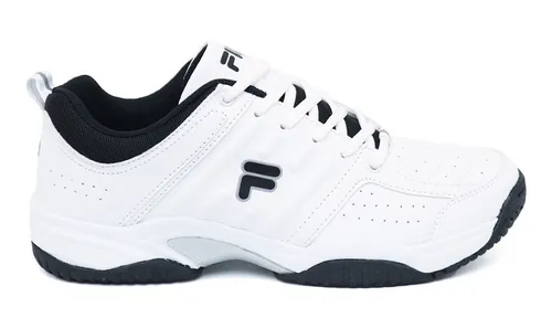 Tenis Fila Sait Para Tennis blanco negro
