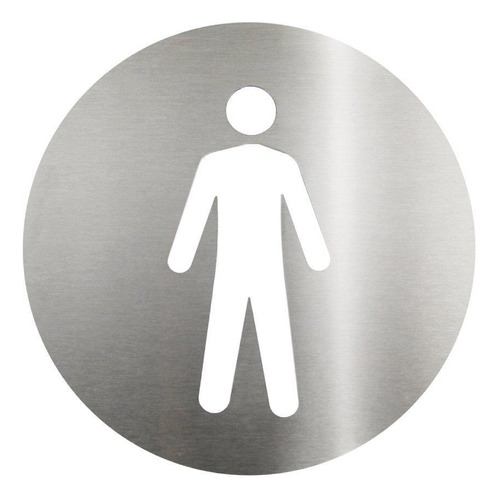 Biosin - Sinalização Para Banheiro Masculino