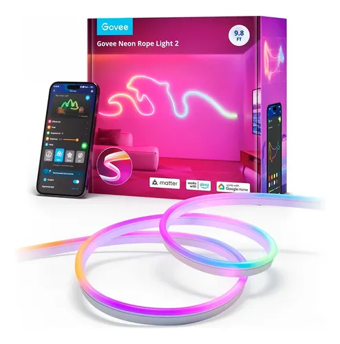 Tira De Neón V2 De 3 Mts Wifi Govee