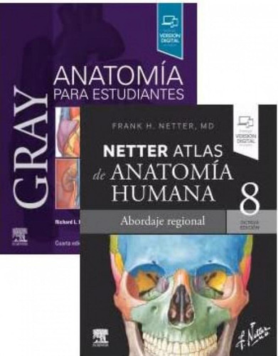 Libro: Pack Anatomia Para Estudiantes 4ª Ed Atlas Anatomia H