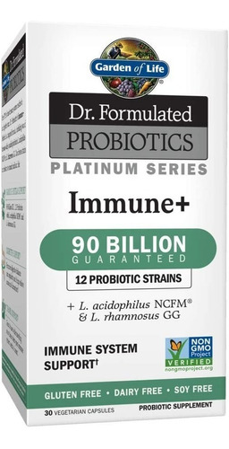 Probiotics Platinum Series Immune+ 90 Mil Millones De Cfu