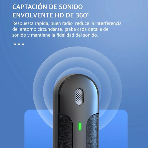 Imagen 7 de 9 de Microfono Inalambrico De Solapa Para iPhone Con Estuche