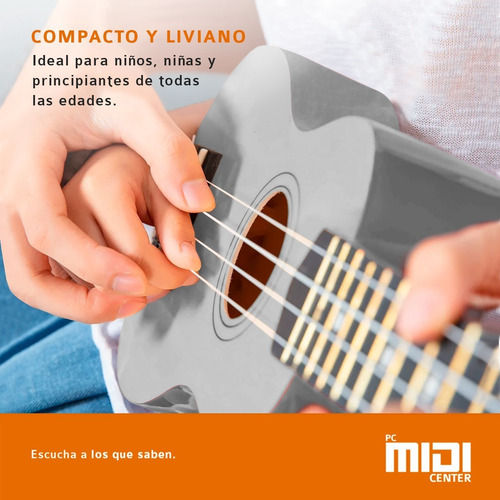 Imagen 3 de 10 de Ukelele Soprano Midiplus Madera Colores Varios + Funda
