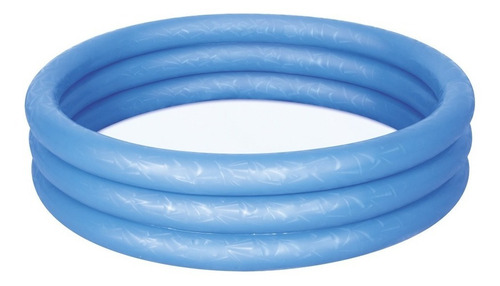 Imagen 1 de 5 de Pileta Inflable Bestway 51024 Redonda 3 Aros 102x25cm 101 Lt