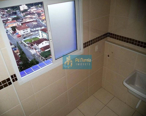 Imagem 4 de 22 de Apartamento Com 2 Dormitórios À Venda, 87 M² Por R$ 480.000,00 - Canto Do Forte - Praia Grande/sp - Ap0279