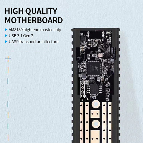 Ezcast S8000 Gen2 - Carcasa Para Disco Duro (m.2 Nvme Portát