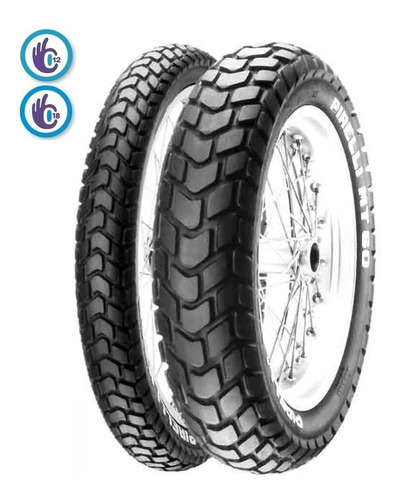 Cubierta Pirelli 120 90 17 Mt60 Honda Nx Falcon 64s Fasmotos