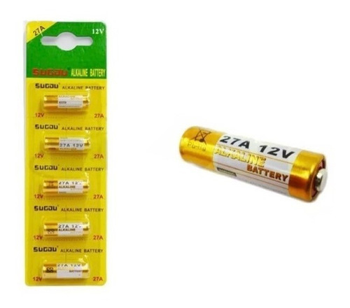 Pack 06 Tiras Pilas 27a L828 G27a Mn27 L828 El812 12v 