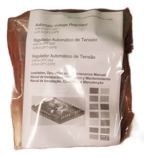 Regulador De Voltaje Weg Avr A Opt 05 Pe Remplazo Grt7thpe