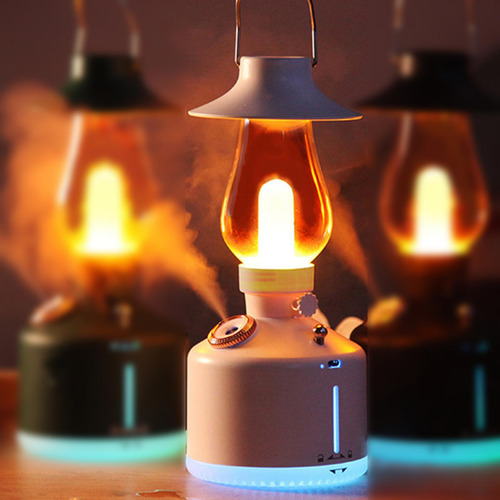 Humidificador De Noche Portátil Lámpara De Ambiente De Luz