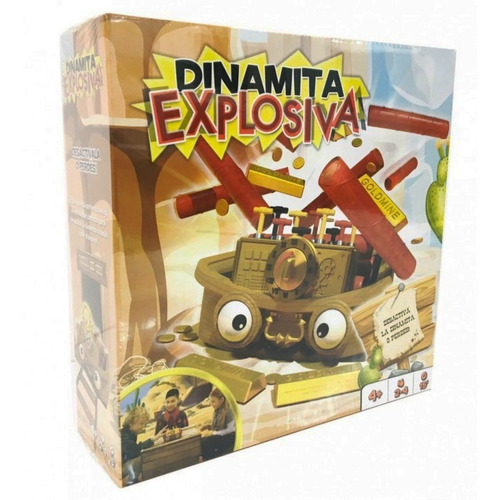 Dinamita Explosiva Juego De Mesa Dynamite Dare Original
